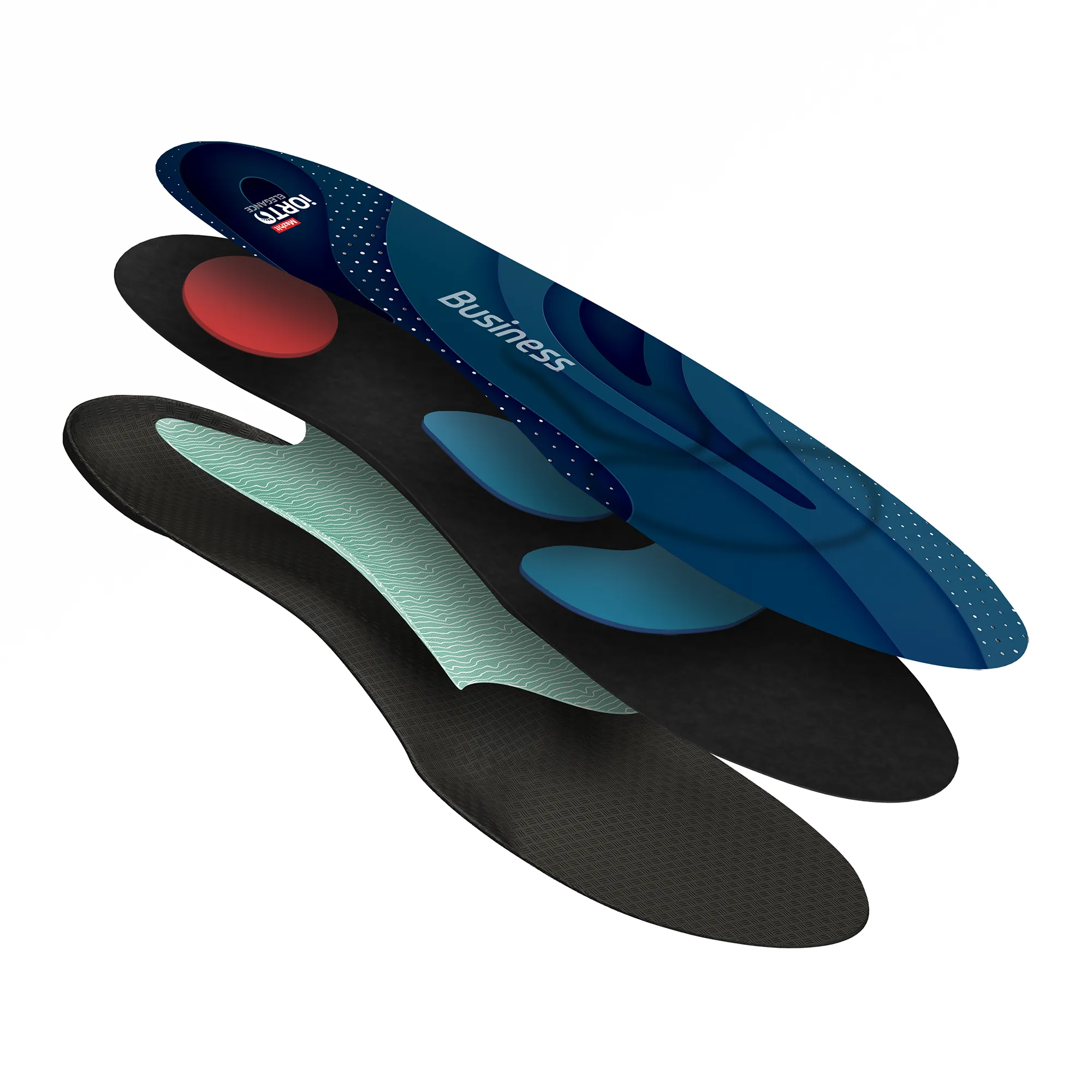 MAZBIT BUSINESS orthopedic insoles for formal shoes