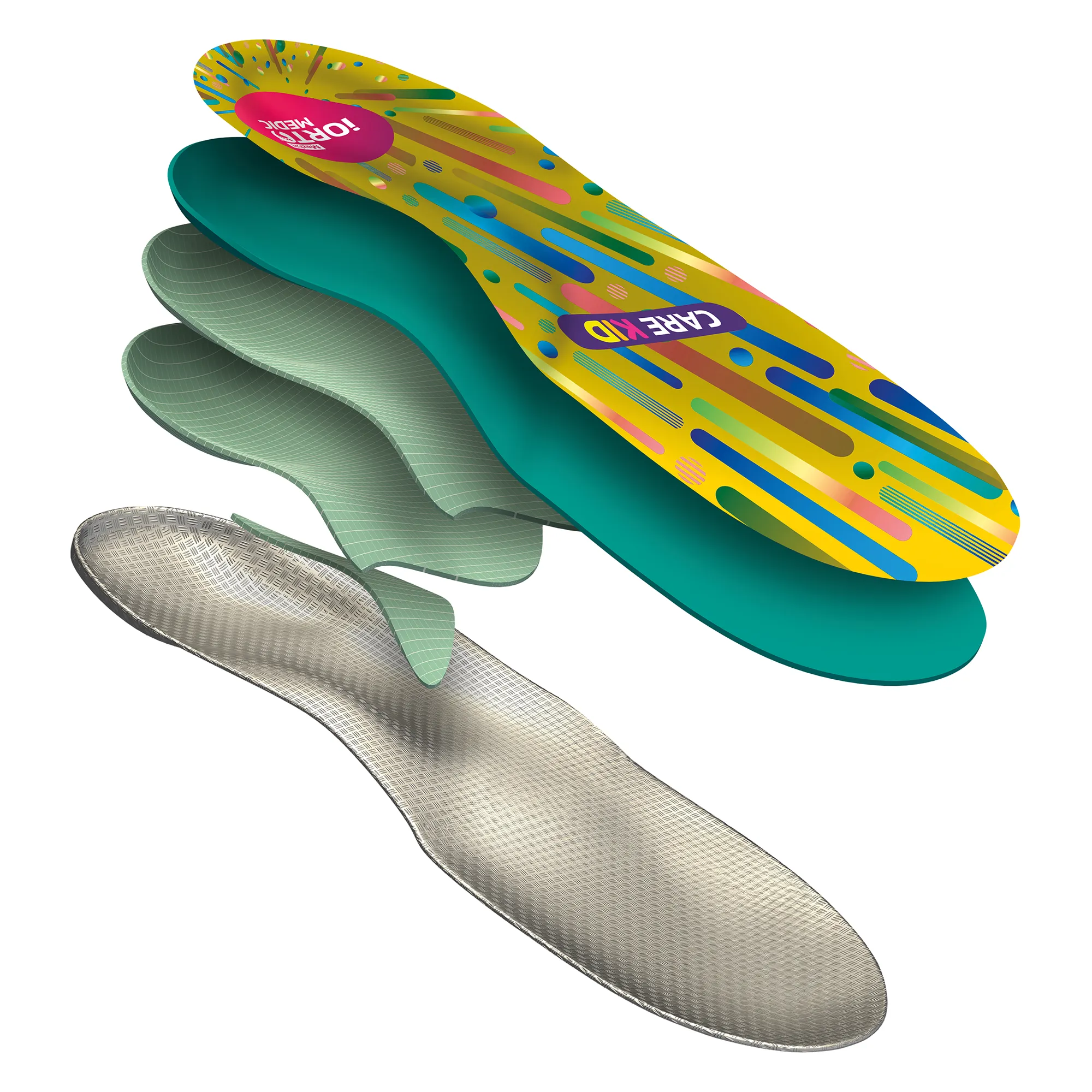 MAZBIT CARE KID STANDARD orthopedic insoles for children for flat feet