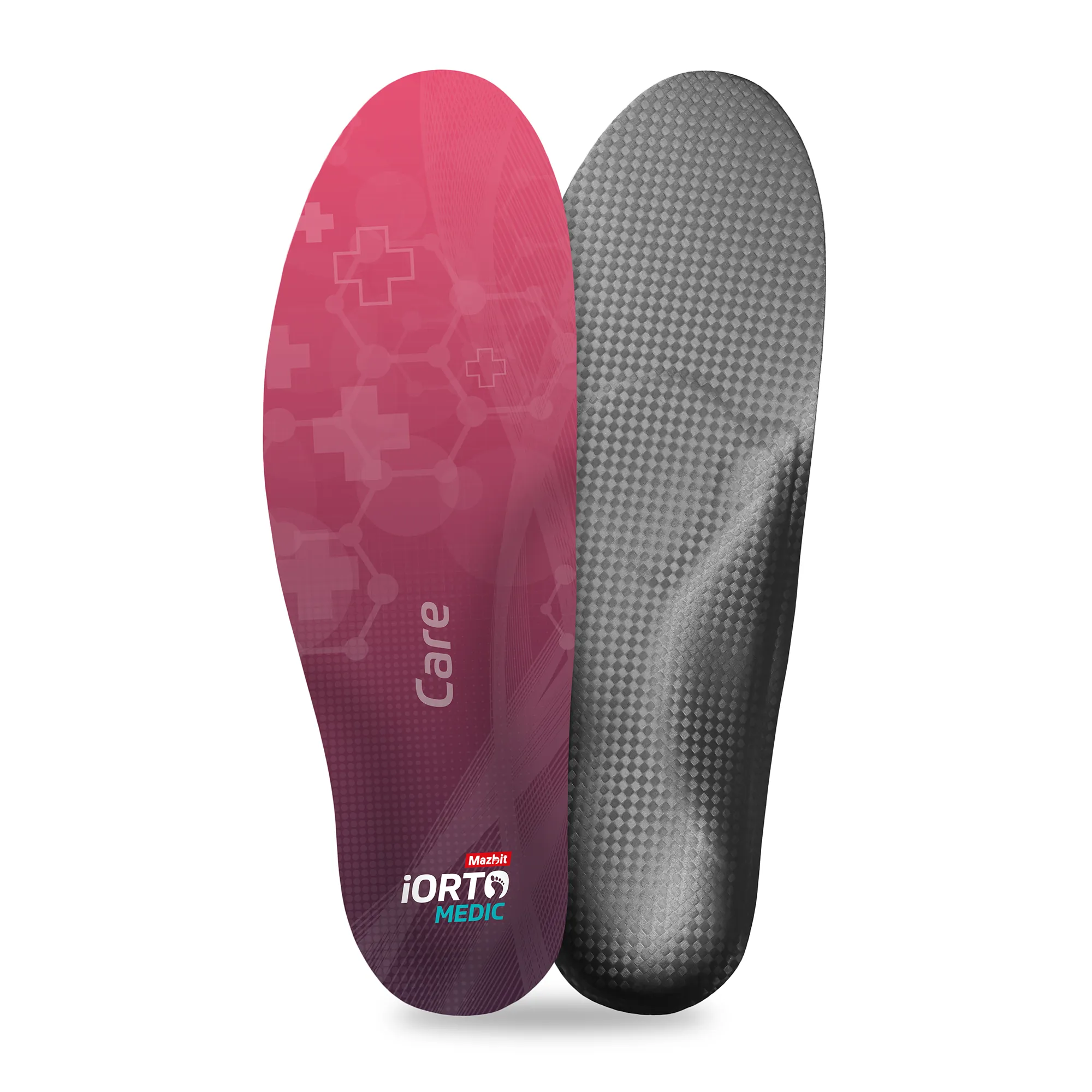MAZBIT CARE STANDARD orthopedic insoles for flat feet