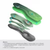 MAZBIT COMFORT 2/3 orthopedic insoles for tired foot syndrome