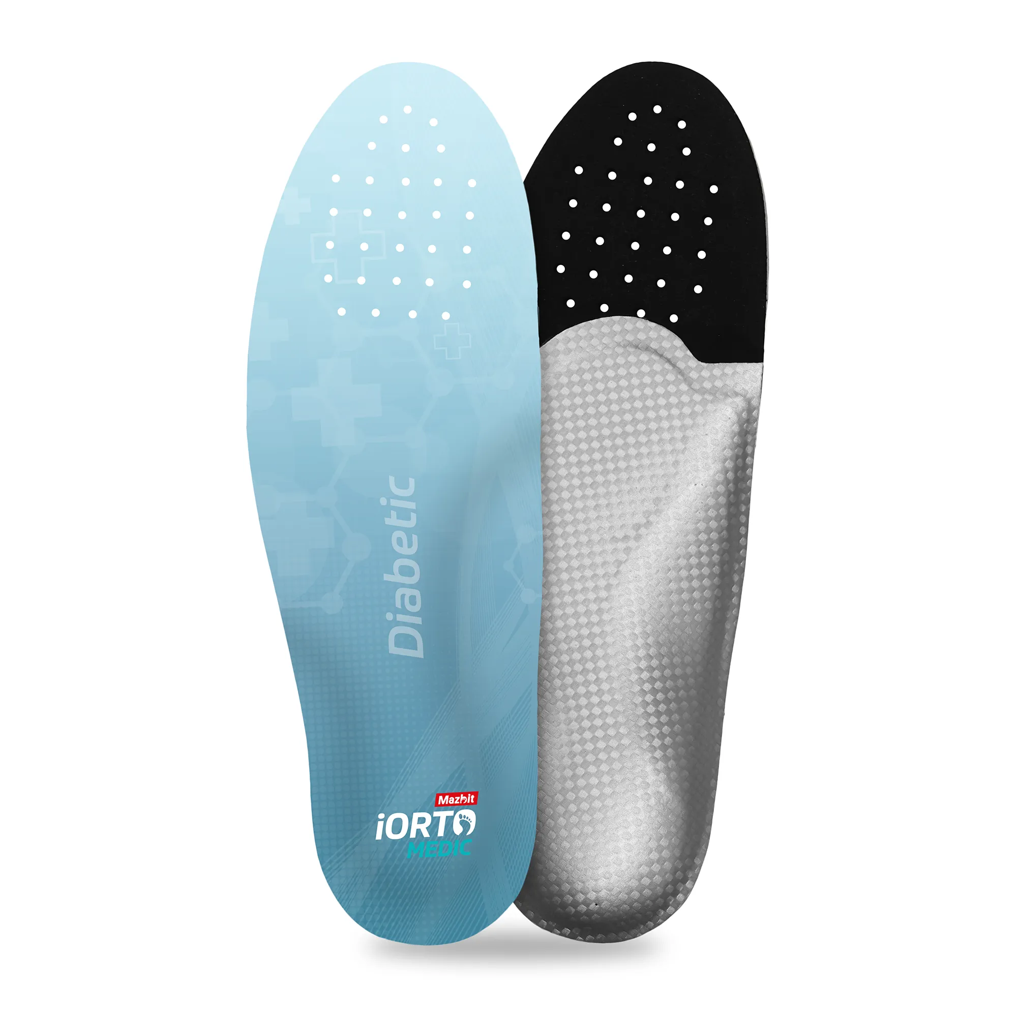 MAZBIT DIABETIC STANDARD orthopedic insoles for diabetic foot
