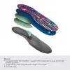 MAZBIT DOUBLE KID orthopedic insoles for children for valgus heel