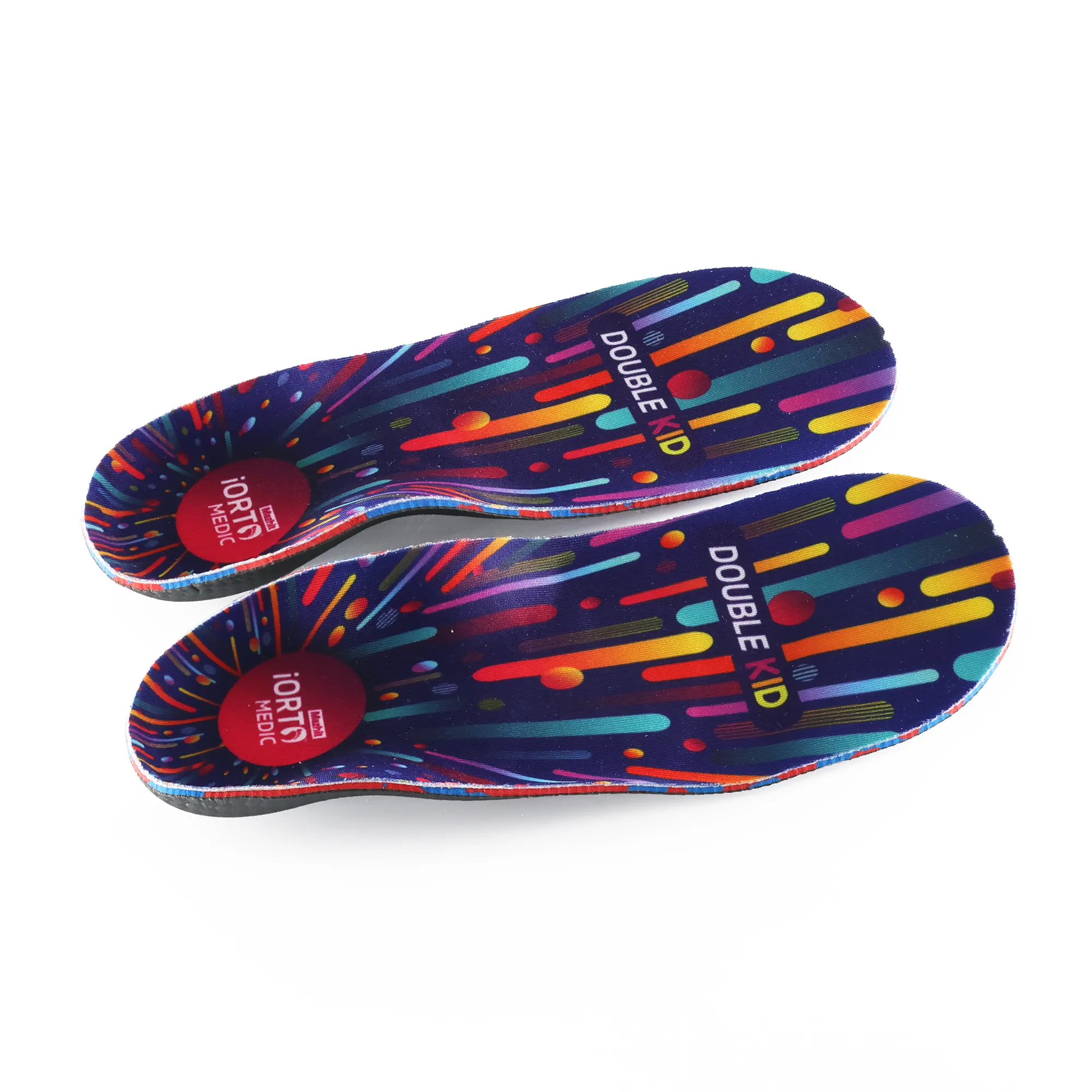 MAZBIT DOUBLE KID orthopedic insoles for children for valgus heel