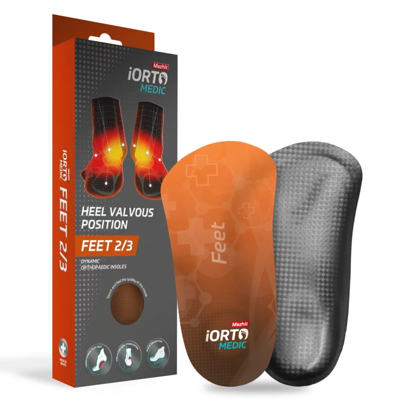 MAZBIT FEET /3 orthopedic insoles for valgus heel