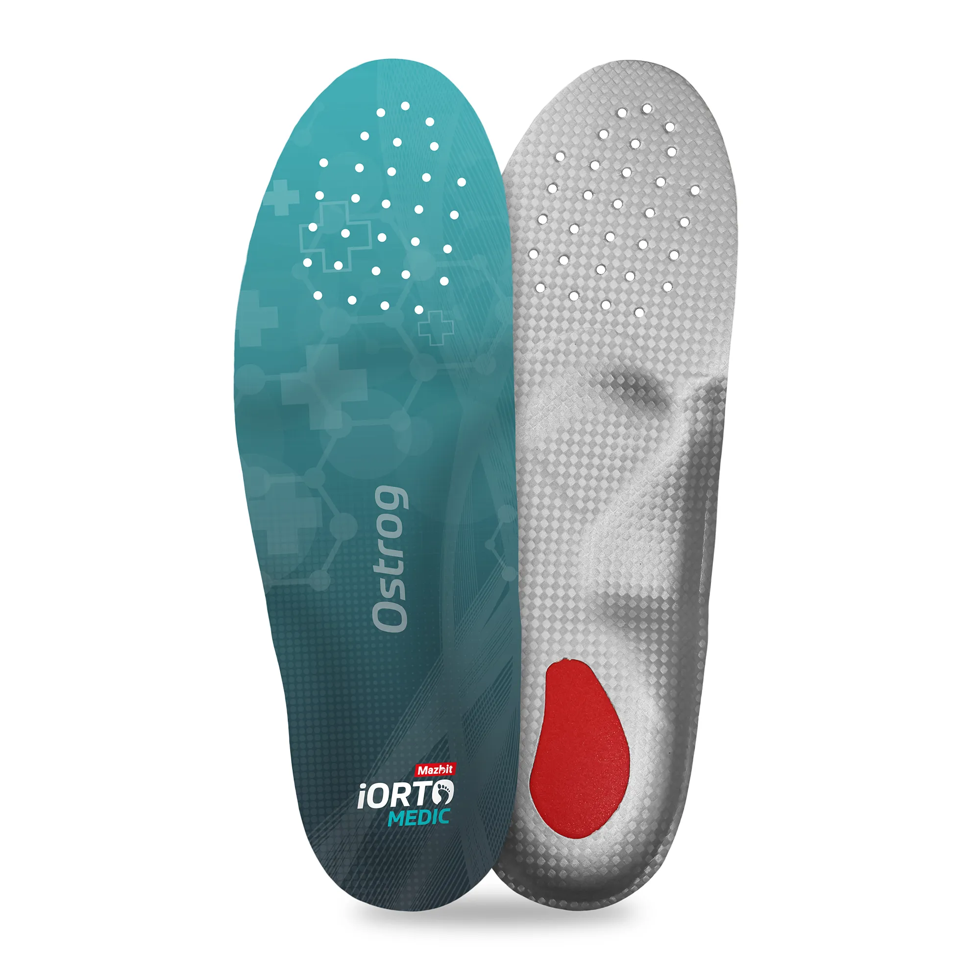 MAZBIT OSTROG STANDARD orthopedic insoles for calcaneal bone spur