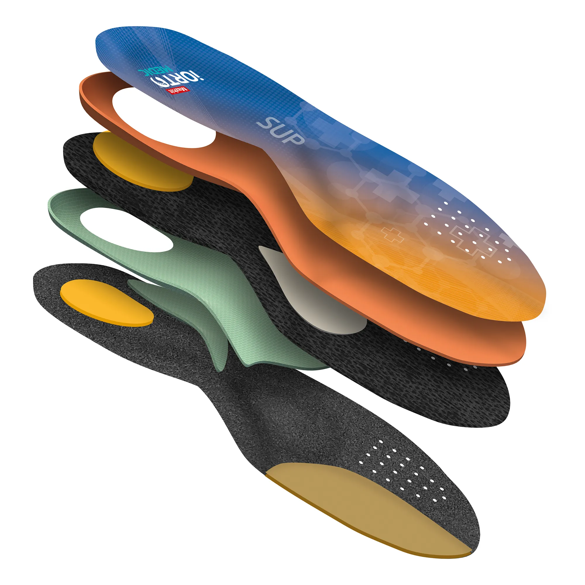 MAZBIT SUP orthopedic insoles stabilizing relieving